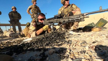 US and Norwegian Coalition Troops Fire the M204B Iraq, May 27, 2020.