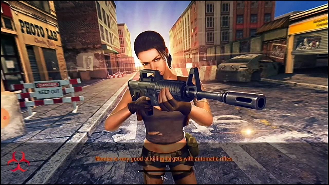 Death Invasion...Sniper Level 1 to 3...Head Shot Kill Zombies..Meter Range 100..Street Dead Zombies.