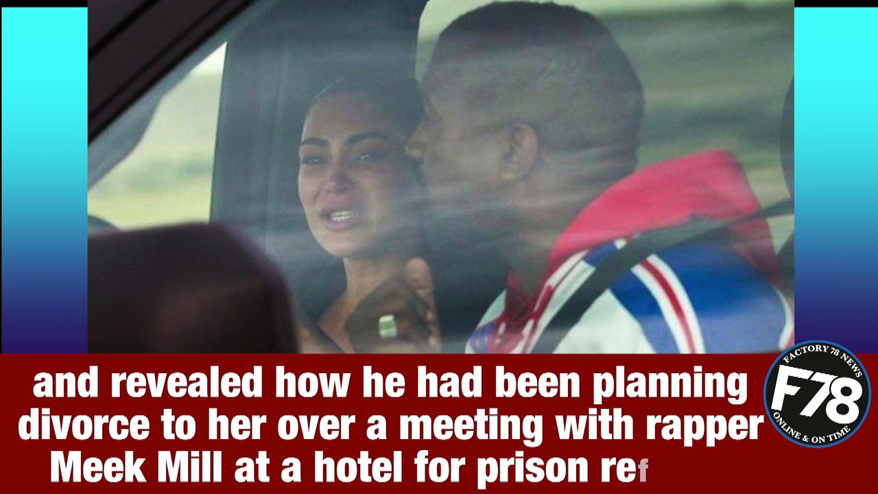 #F78NEWS: Kim Kardashian breaks down in tears as she reunites with Kanye West in Wyoming for marriage crisis talks.  #KimKardashian #KanyeWest