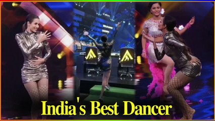 Malaika Arora Step Out For Indias Best Dance Set After 4 Months