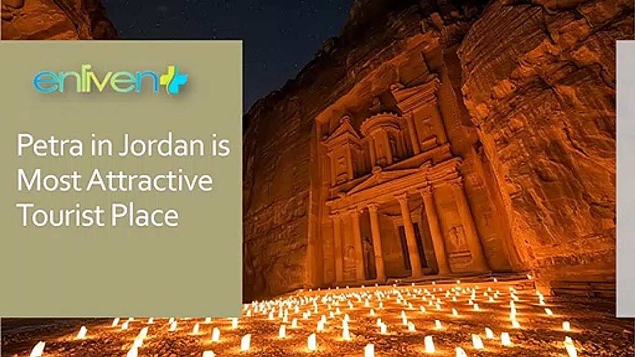 Petra in Jordan is Most Attractive Tourist Place.