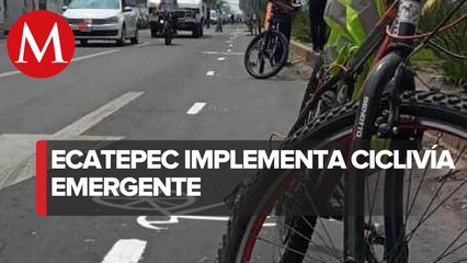 Nueva Ciclovía en Ecatepec. Más de 5.8 kilometros