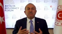 Dışişleri Bakanı Çavuşoğlu: “Salgından çıkarabileceğimiz dersler olduğuna inanıyorum”
