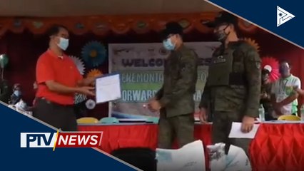 Pagbibigay ng benepisyo sa mga magsasaka sa Tangcal, Lanao del Norte, patuloy