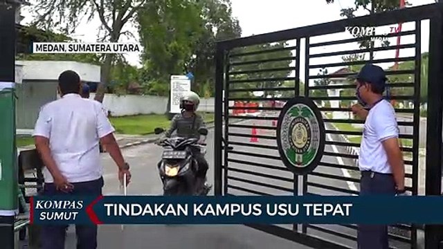 Satgas Covid-19 Anggap Langkah Lockdown USU Tepat