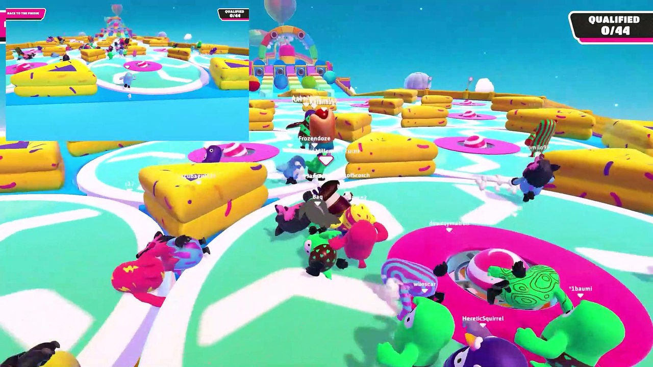 Fall Guys Multiplayer Gameplay