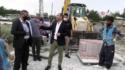 Başkan Vekili Aslan, Kavuncu ve Karpuzalan mahallerindeki çalışmaları inceledi