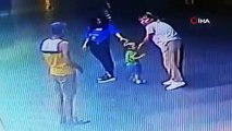 Antalya’da 2.5 yaşındaki çocuğu kaçırma girişimi kamerada