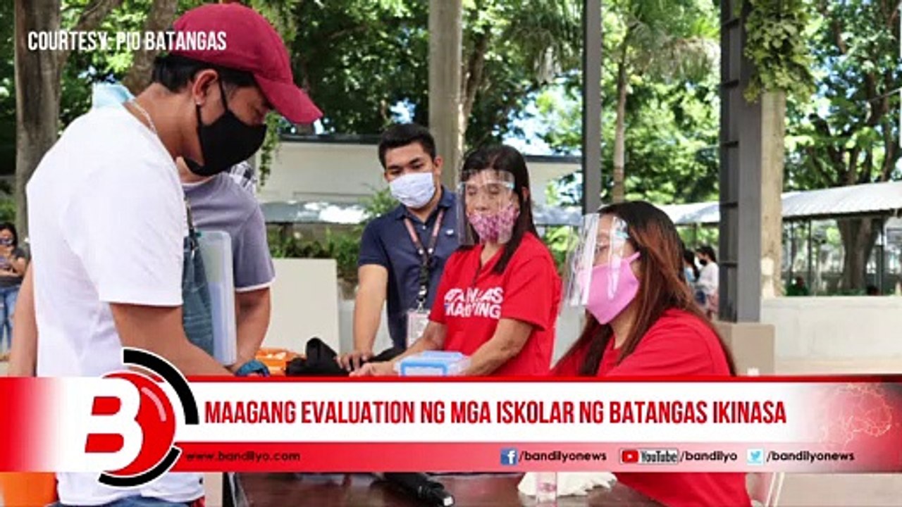 Maagang evaluation ng mga iskolar ng Batangas ikinasa