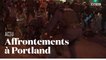 Affrontements entre police et manifestants à Portland pour la 60e nuit de contestation
