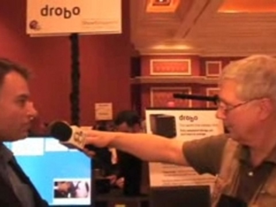 CES 2008: Drobo Storage Robot
