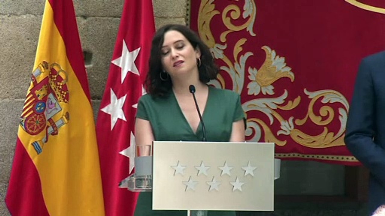 Ayuso anuncia las nuevas medidas de seguridad de la Comunidad de Madrid