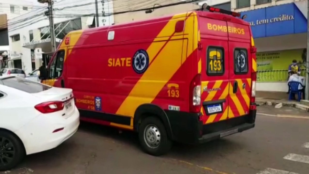 Menino fica ferido ao sofrer queda no Centro de Cascavel