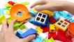 Bloques de construcción juguetes para niños mármol Run con placas para niños