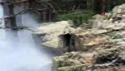 Amasya'da korkutan orman yangını