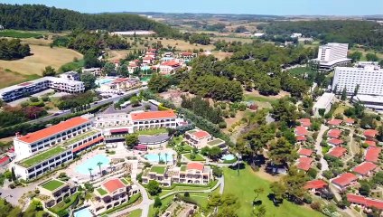 Greece, Halkidiki, Kassandra from the air 2020  (4K)