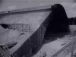 Underground Messerschmitt Me 262 factory "Weingut I" [Vineyard I] Mühldorf am Inn, Germany (May 1945)