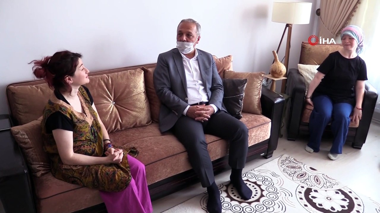 Akülü araba bayram hediyesi oldu
