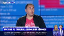 Le brigadier-chef Amar Benmohamed dénonce des actes racistes au tribunal de Paris