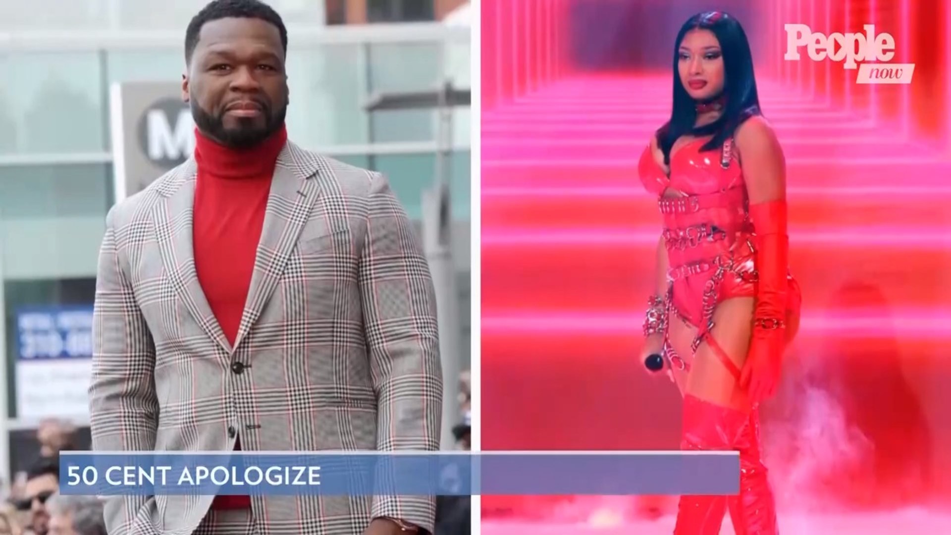 ⁣50 Cent Apologizes to Megan Thee Stallion for Sharing Insensitive Meme of Shooting Incident