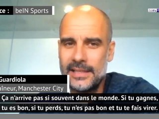 Premier League - Guardiola : "Je me sens soutenu à Manchester City"