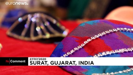 Des masques incrustés de diamants