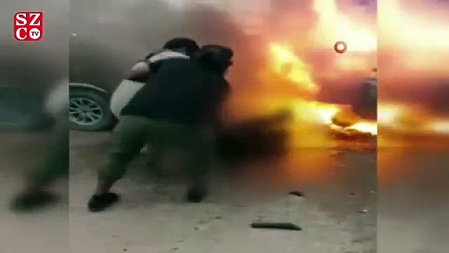 Resulayn'da bomba yüklü motosiklet patladı: 3 yaralı