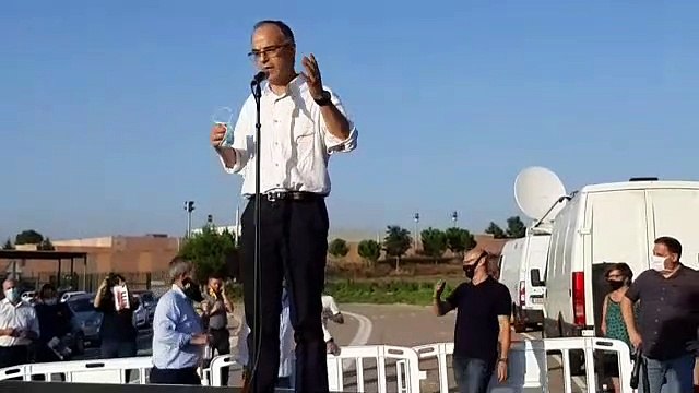 Discurs de Jordi Turull als Lledoners