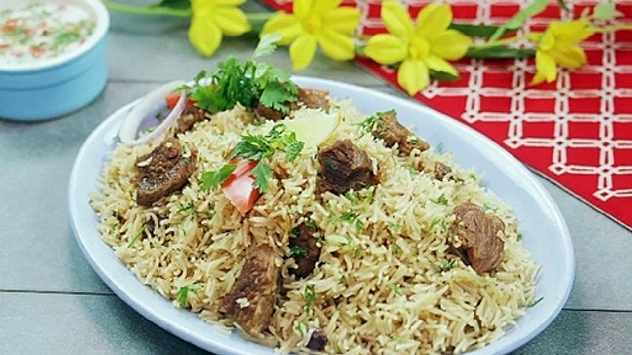 Restaurant Beef White Polao A-1/A-1 Special Restaurant Beef White Polao so tasty recipe A-1 خصوصی ریستوراں کا بیف وائٹ پولائو