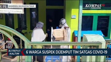 6 Warga Suspek Dijemput Tim Satgas Covid-19