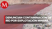 Minera canadiense contamina río en Magdalena Ocotlán, Oaxaca