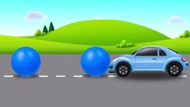 Learn the Colors with Cars and Color Balls - Colours for Children