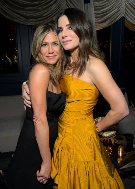 Jennifer Aniston and Sandra Bullock Demonstrated the Art of a Socially Distanced Birthday