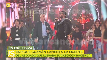 Enrique Guzmán lamenta la muerte del abogado que llevaba su caso con Hacienda. | Ventaneando