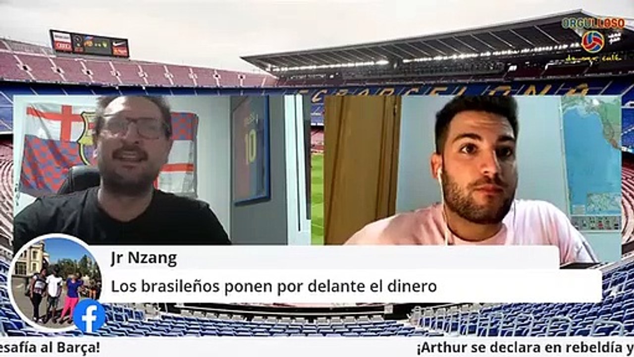 ¡Arthur desafía al Barça!