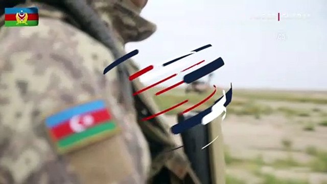 Türkiye ve Azerbaycan'ın tatbikatında helikopter ve zırhlı araçlarla operasyon
