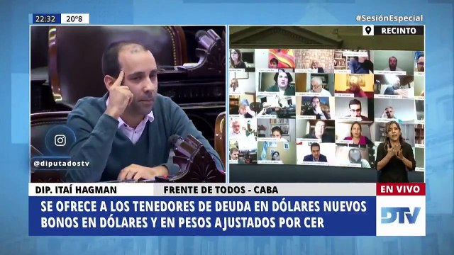 Cristina Kirchner: Derrumbando mitos y mentiras. 9 minutos y 37 segundos imperdibles del Diputado Itaí Hagman