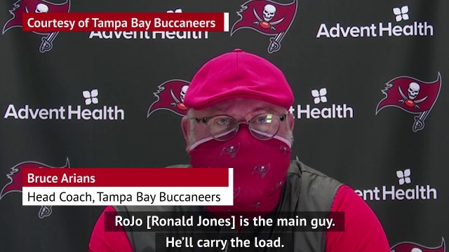 AMERICAN FOOTBALL: NFL: Arians taps Jones as 'main guy' for Buccs at running back