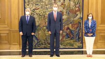 El Rey Felipe VI reaparece tras la salida de Don Juan Carlos I de España