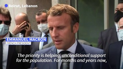 Lebanon will 'continue to sink' without reforms, Macron warns