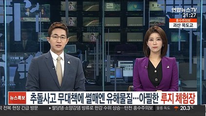 추돌사고 무대책에 썰매엔 유해물질…아찔한 루지 체험장