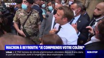 Emmanuel Macron acclamé par le peuple libanais: 