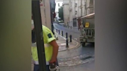 Tiroteo entre la Policía y un hombre en el entorno de la Catedral de Granada