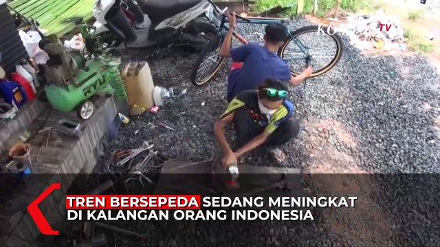 Keren! Barang Bekas Disulap Jadi Sepeda Minion