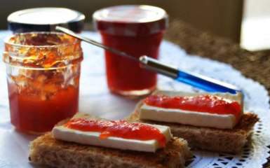 Mermelada de pimientos rojos: receta sencilla para el picoteo