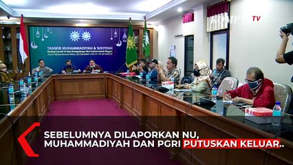 Minta Maaf, Nadiem Berharap NU, Muhammadiyah dan PGRI Gabung Lagi