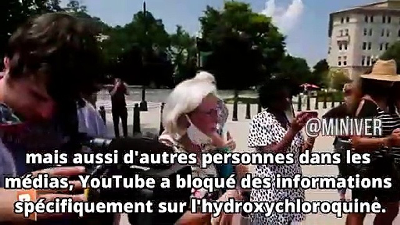 Censure Médecins américains évoquent la désinformation sur le COVID-19 conférence de presse [VOSTFR] Traduction de  Miniver 1984