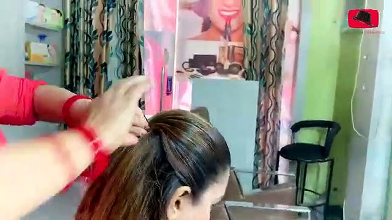 How to make beautiful hairstyle in 10 mins !!!