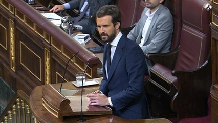 Casado ve "ofensivo" el aplauso a Sánchez tras rebrotes y subida de paro