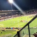 Lazio, la festa sotto il settore ospiti del Franchi dopo il clamoroso 3-4 di Firenze